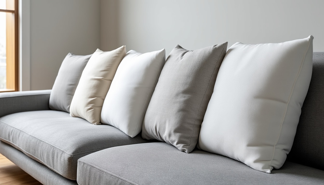 Coussins d&rsquo;assise : les garnissages et leur tenue