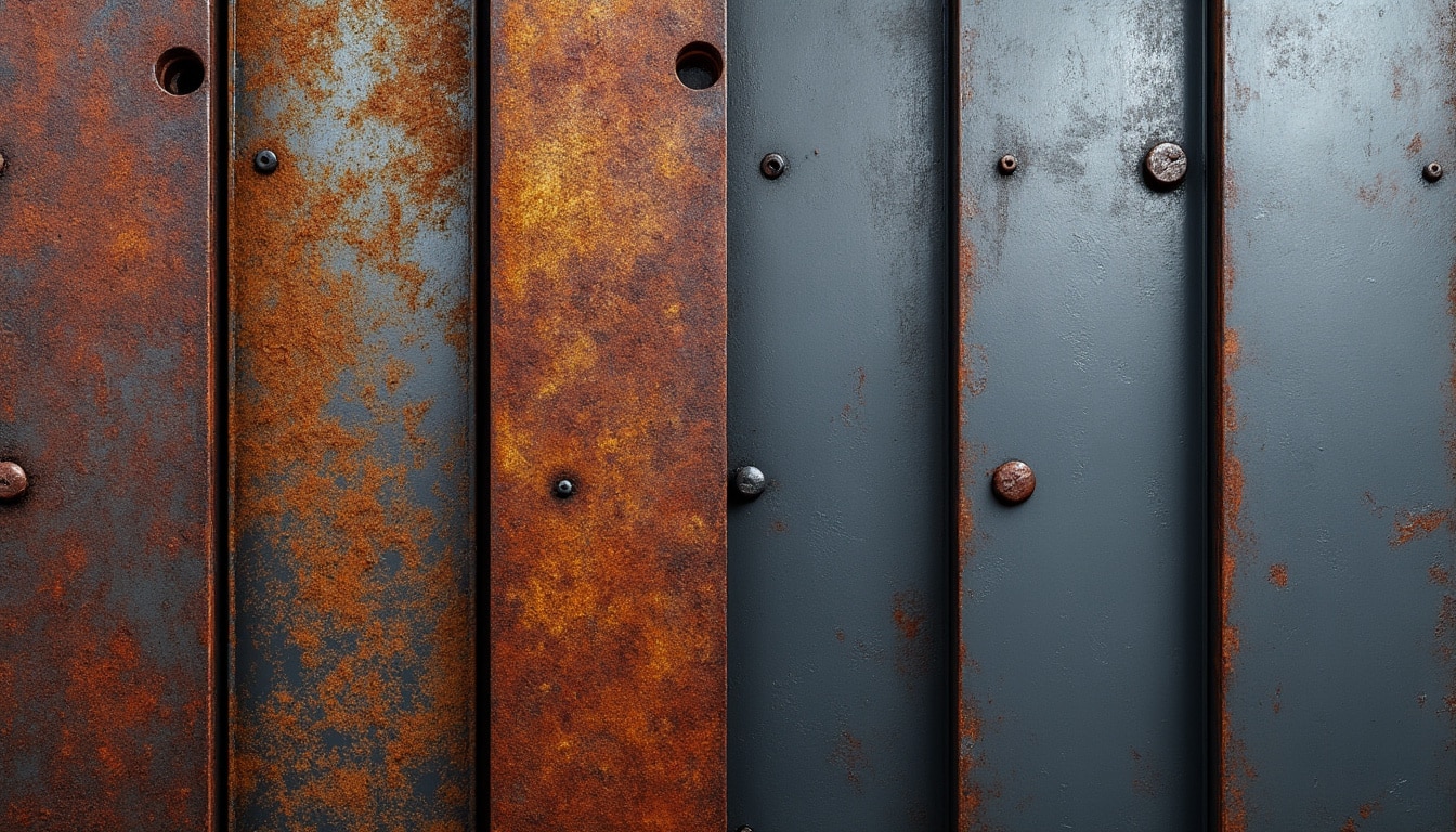 Structure en acier : traitement anticorrosion et épaisseur