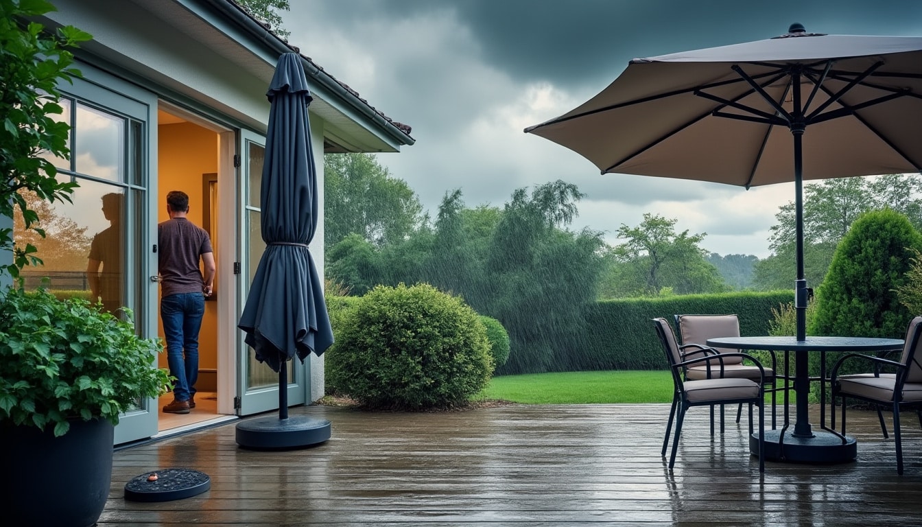 Vent fort et tempête : décrocher ou sécuriser